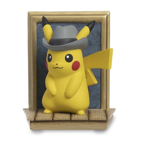 Pikachu (Pikachu Inspired by Self-Portrait with Grey Felt Hat), Pocket Monsters, PokémonCenter.com, PokémonCenter.com, Van Gogh Museum, Pre-Painted